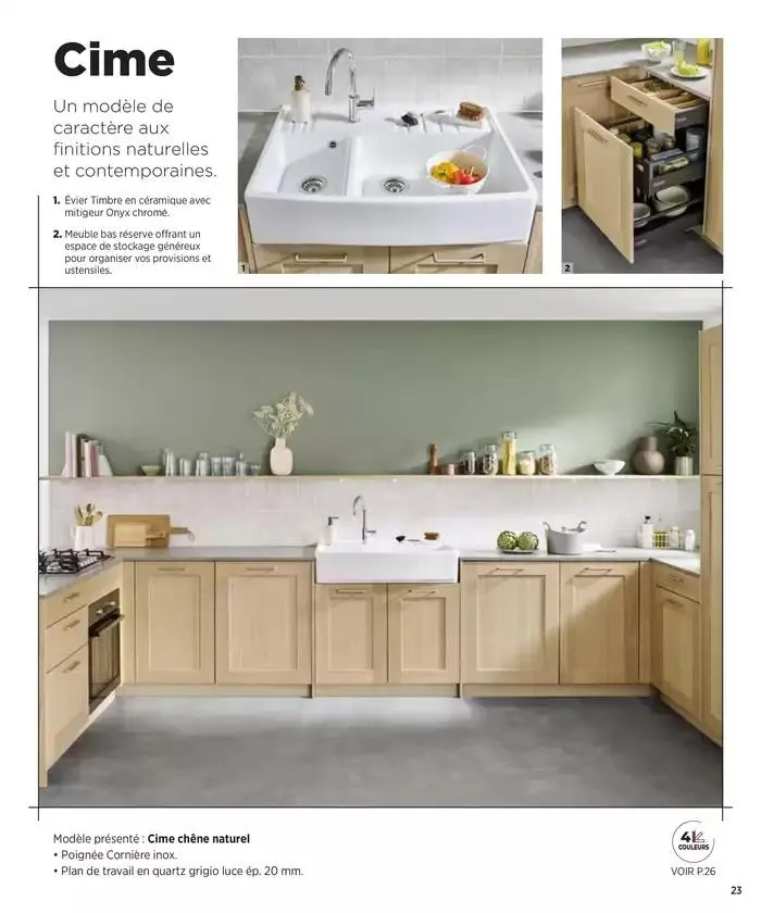 Cuisines ÉDITION 2024/2025 du 31 octobre au 31 décembre 2025 - Catalogue page 23