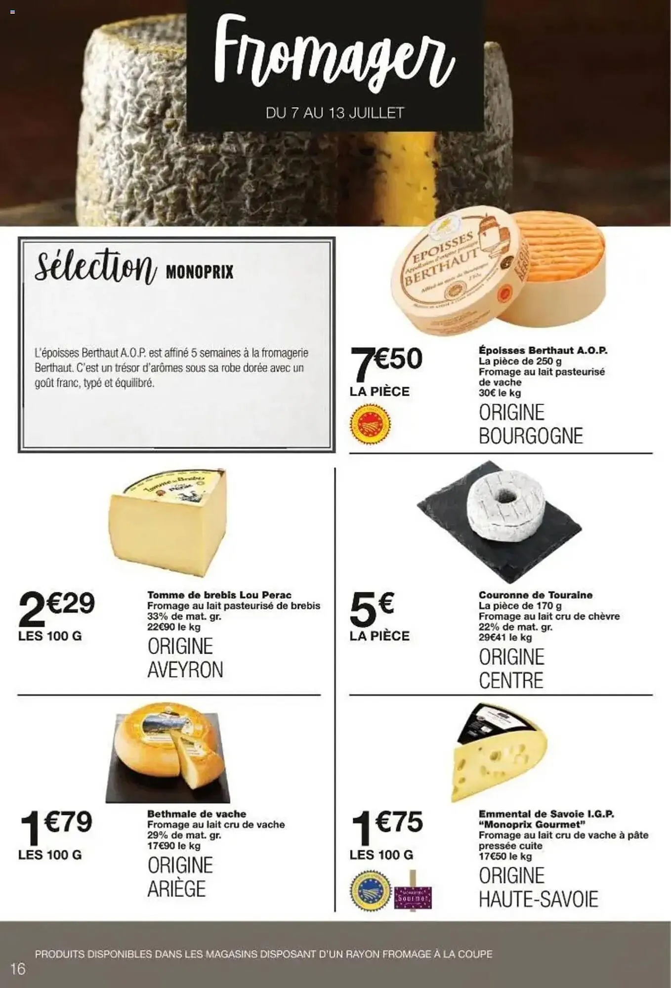 Catalogue Monoprix du 1 juillet au 13 juillet 2025 - Catalogue page 16