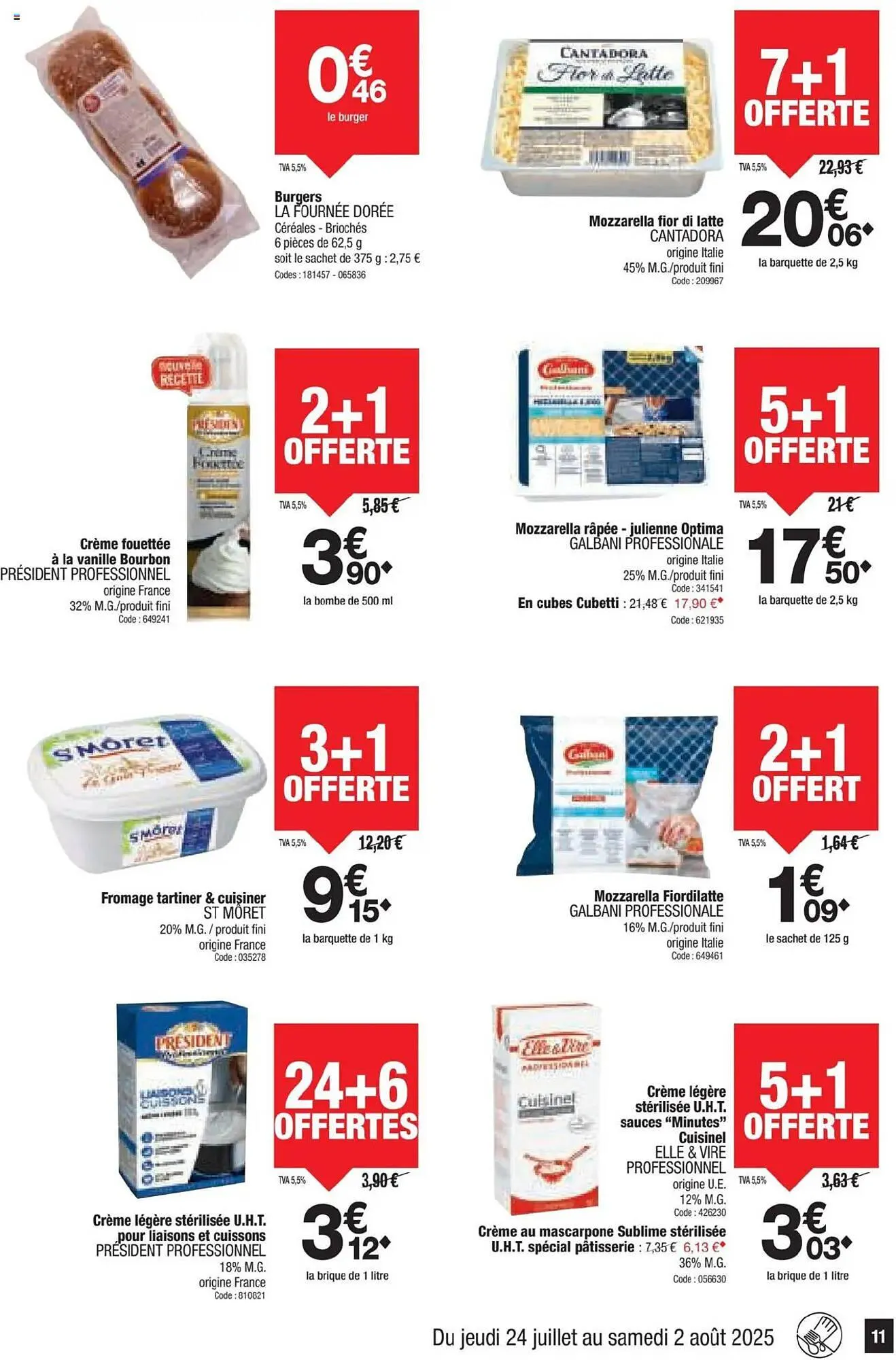 Catalogue Promocash du 24 juillet au 2 août 2025 - Catalogue page 11