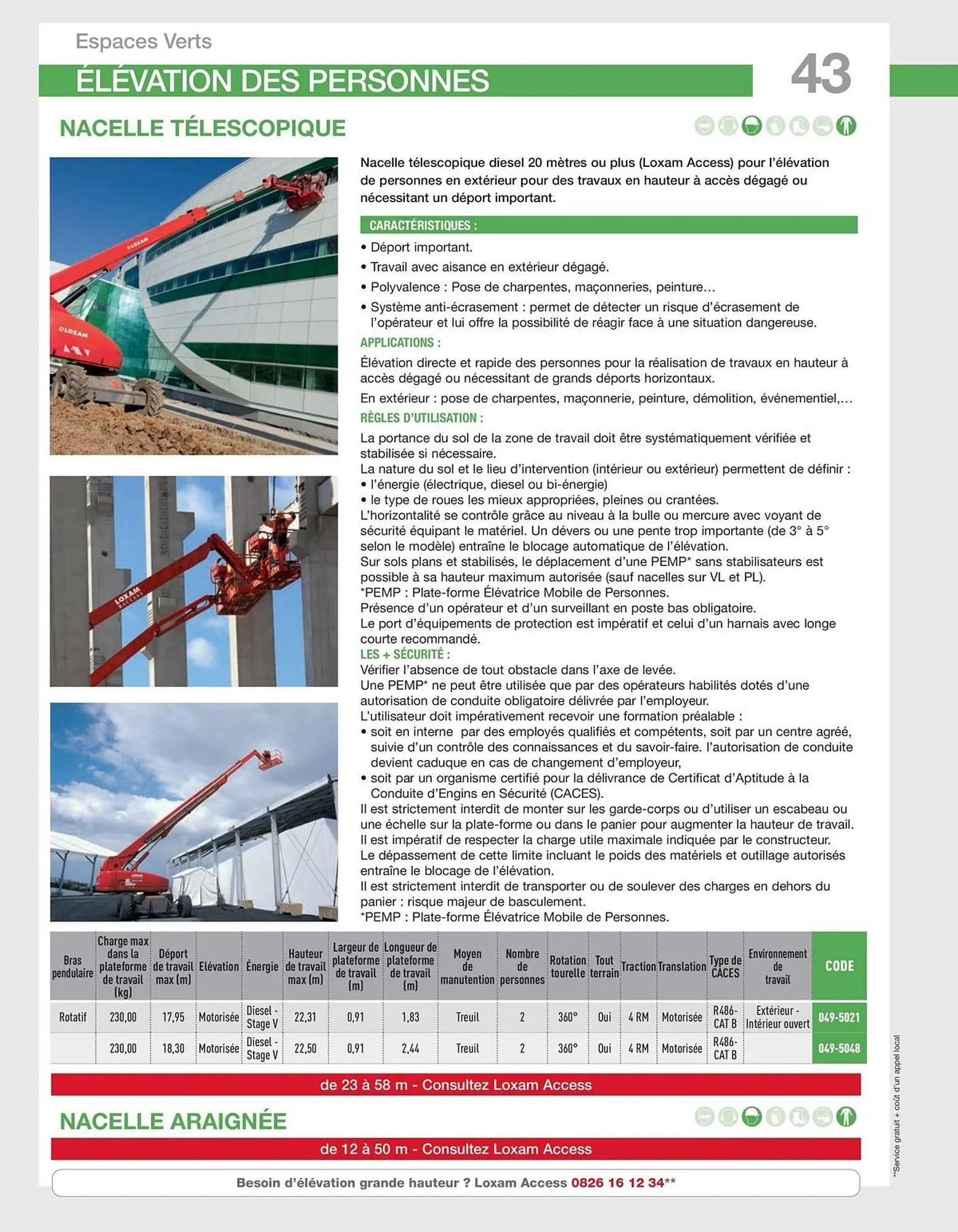 Catalogue Loxam du 9 avril au 31 décembre 2025 - Catalogue page 43