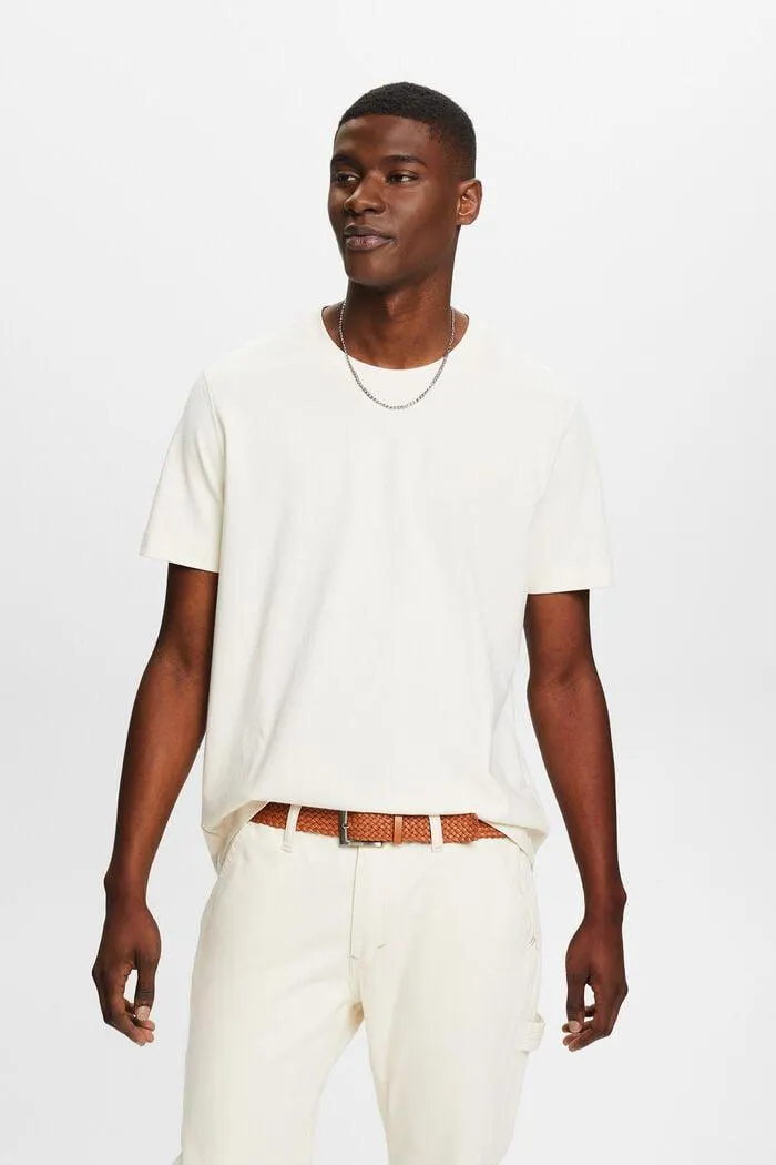 T-shirt col rond à logo