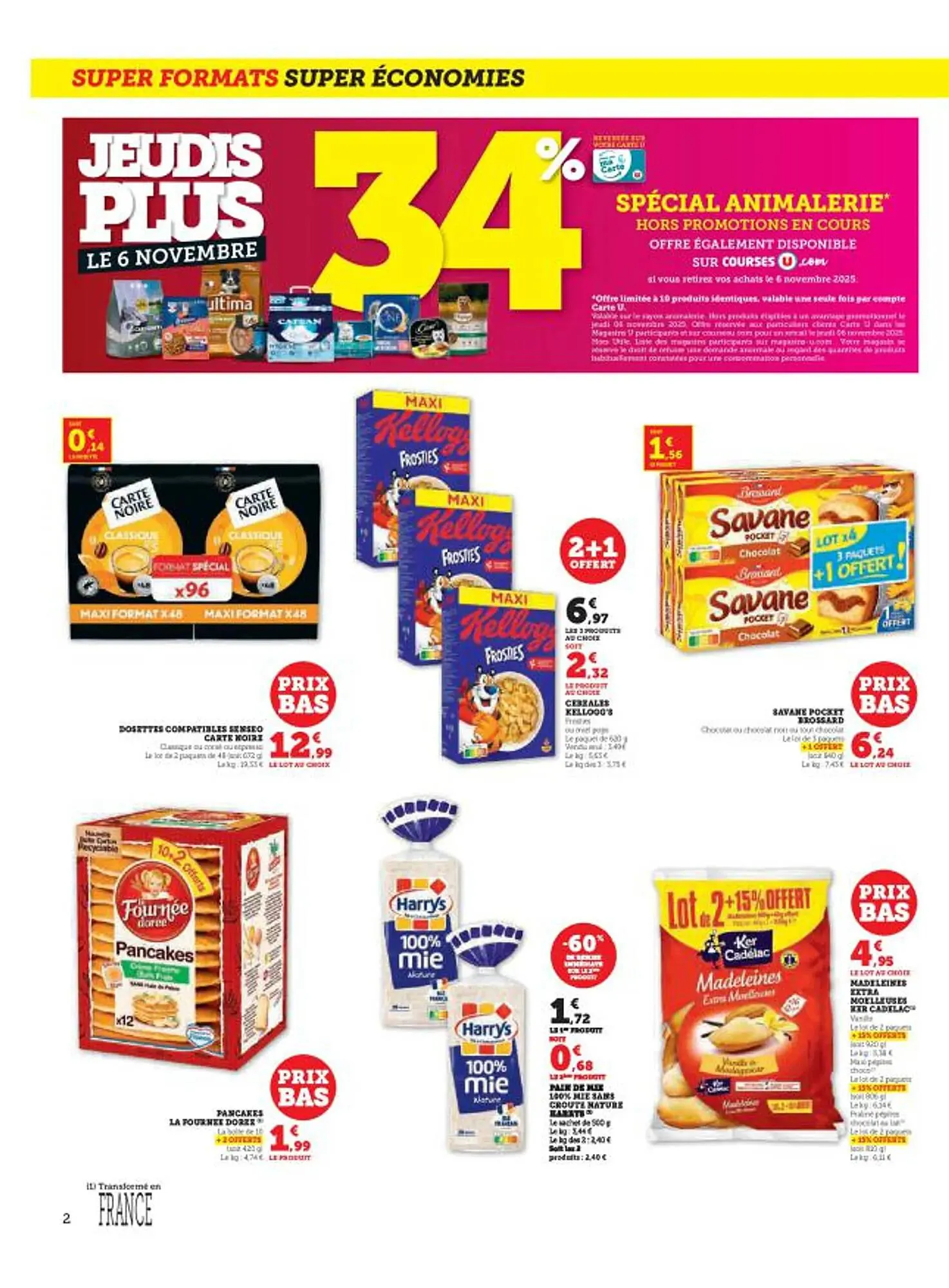 Catalogue Super U du 28 octobre au 9 novembre 2025 - Catalogue page 2