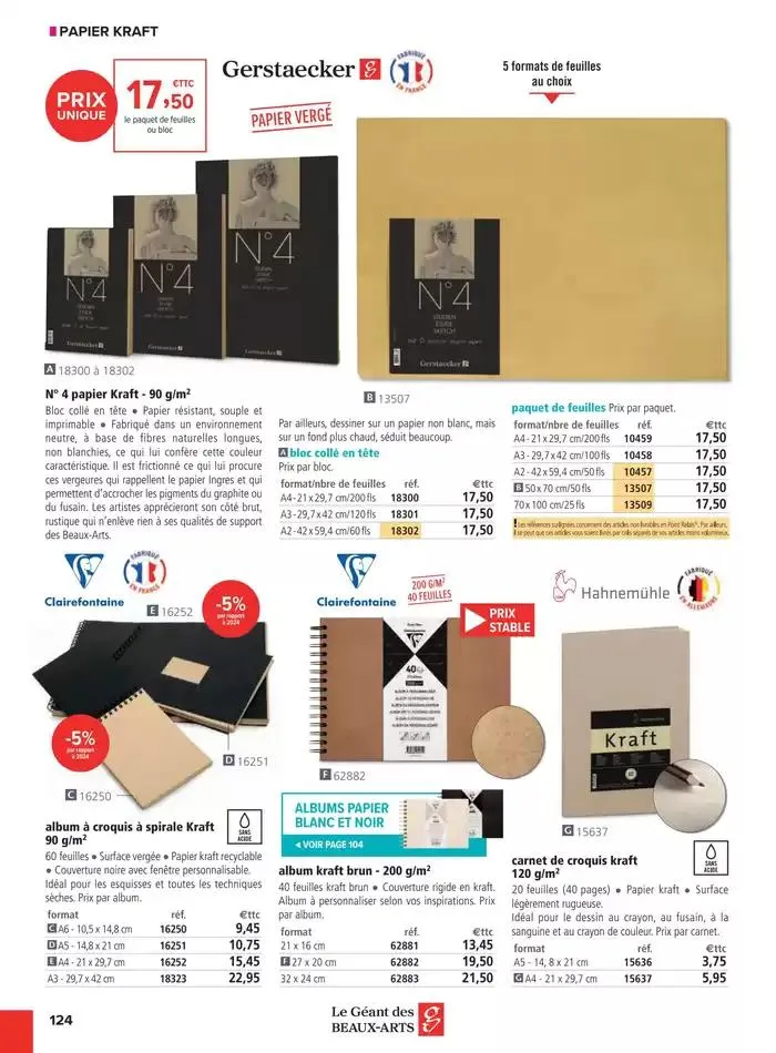 Catalogue Le Géant des Beaux-Arts du 6 janvier au 31 décembre 2025 - Catalogue page 29