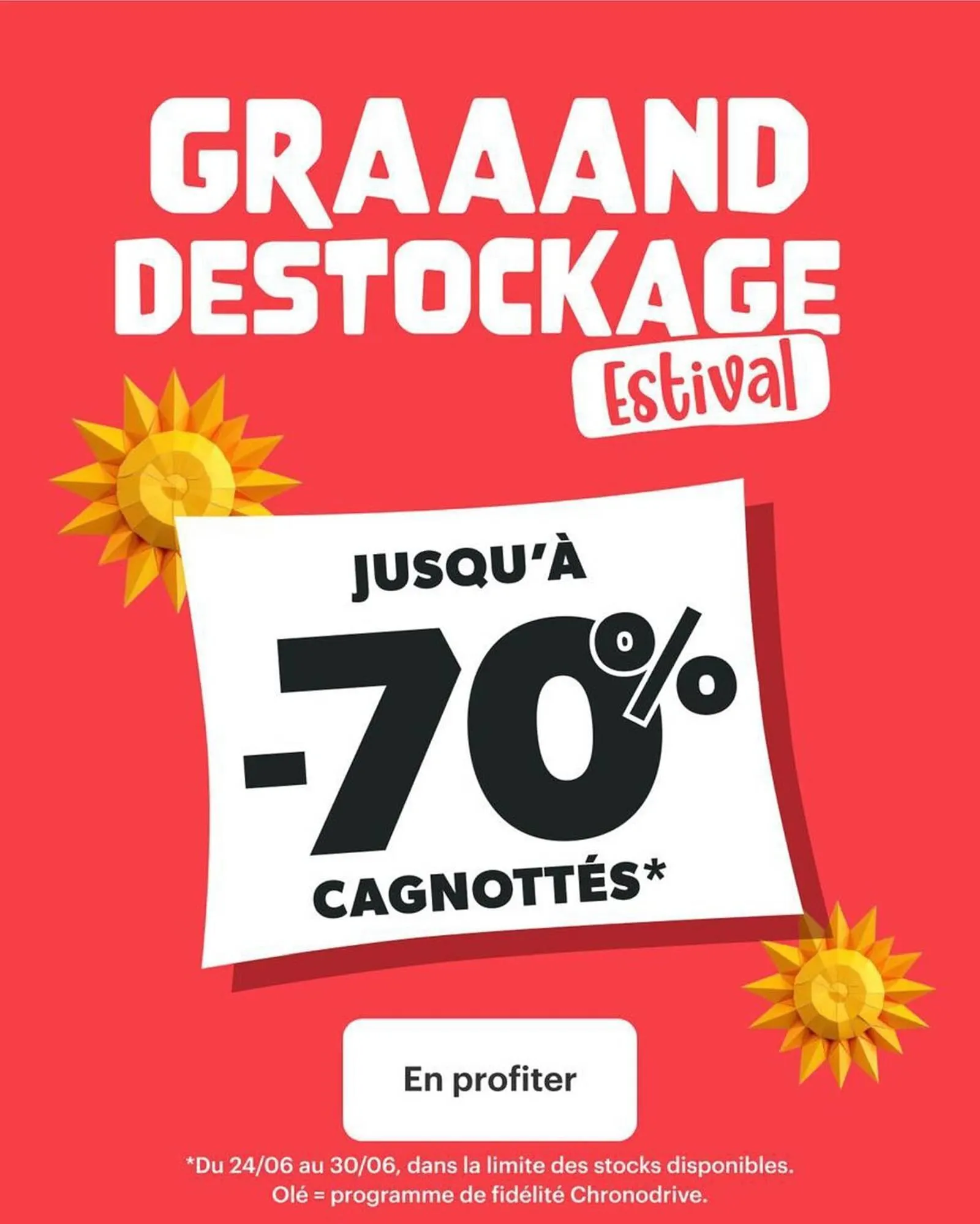 Catalogue Chronodrive du 24 juin au 30 juin 2025 - Catalogue page 1