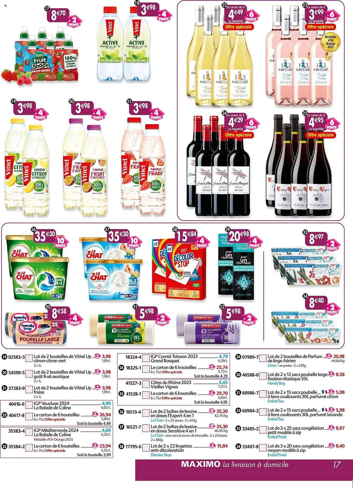 Catalogue Maximo du 24 octobre au 23 novembre 2025 - Catalogue page 17