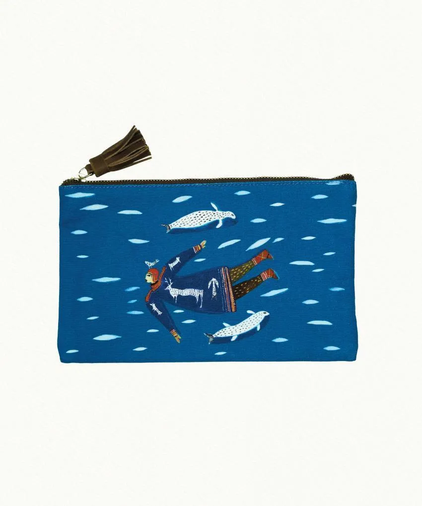 Pochette zippée Nager