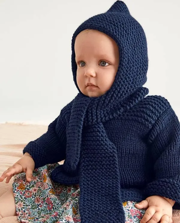 Modèle Bonnet Echarpe Bébé P.Partner 6