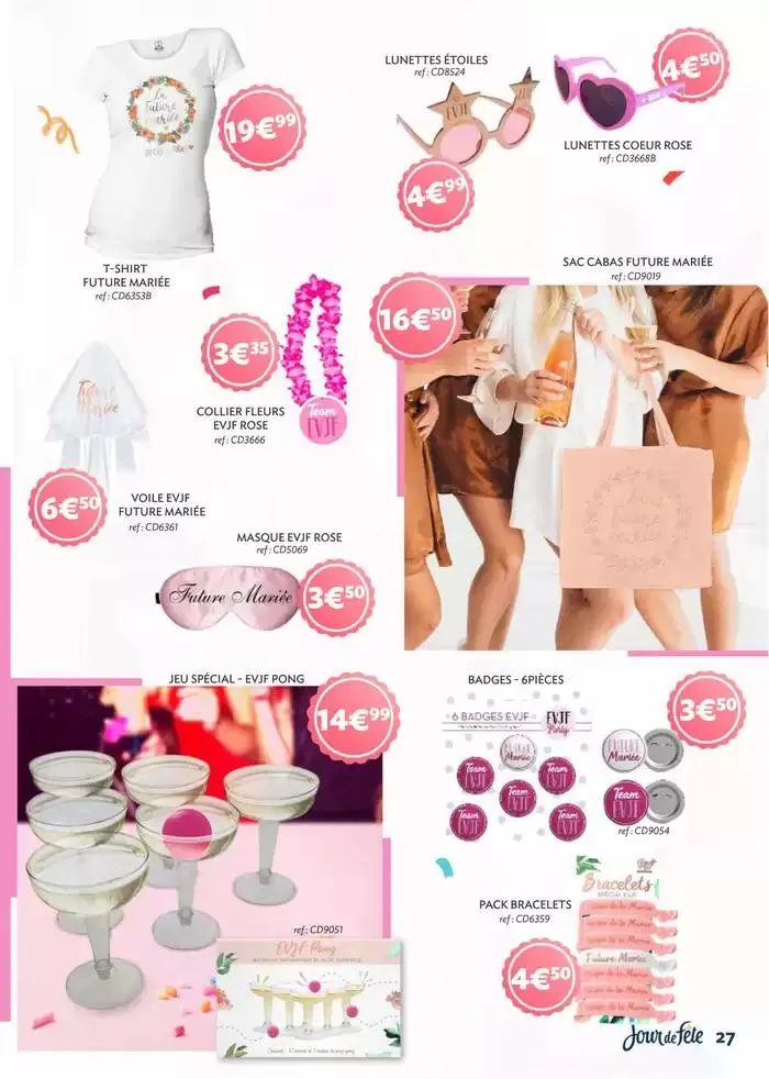 Magazine Mariage 2025 du 10 mars au 30 juin 2025 - Catalogue page 27