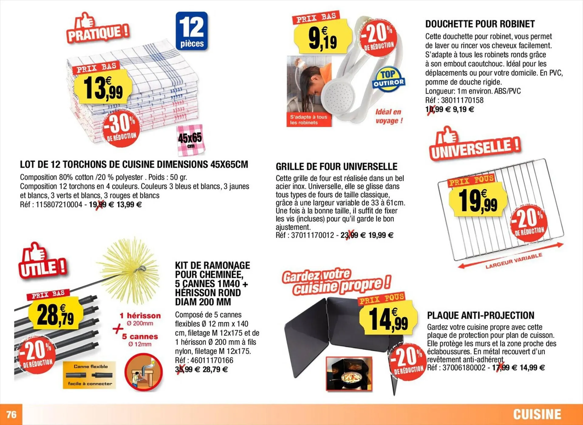 Catalogue Outiror du 4 juillet au 31 juillet 2023 - Catalogue page 76