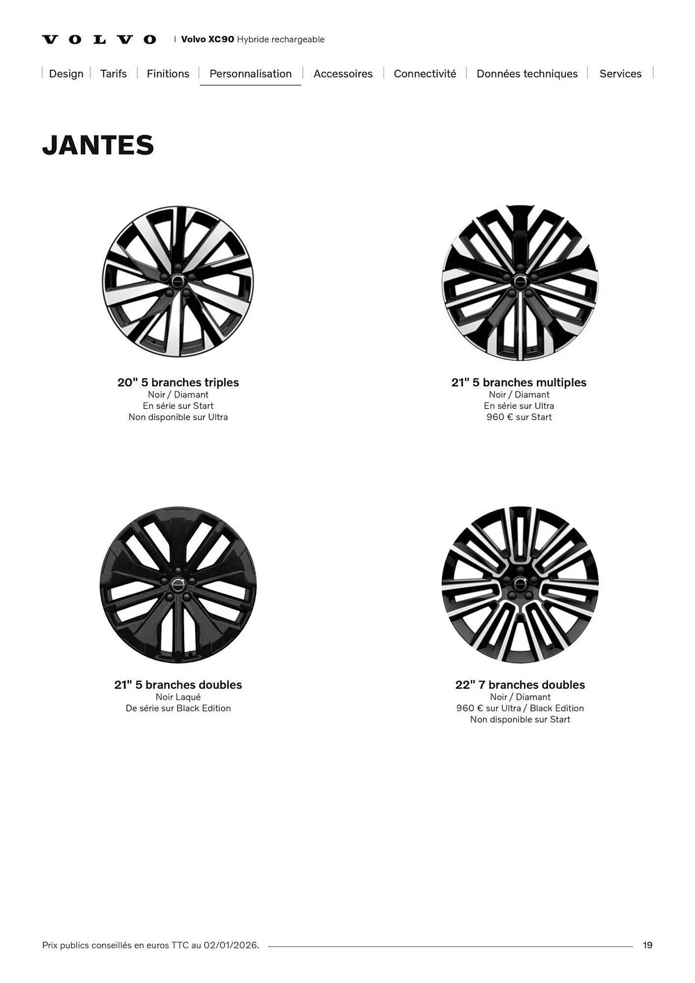 Catalogue VOLVO du 7 janvier au 31 janvier 2027 - Catalogue page 19