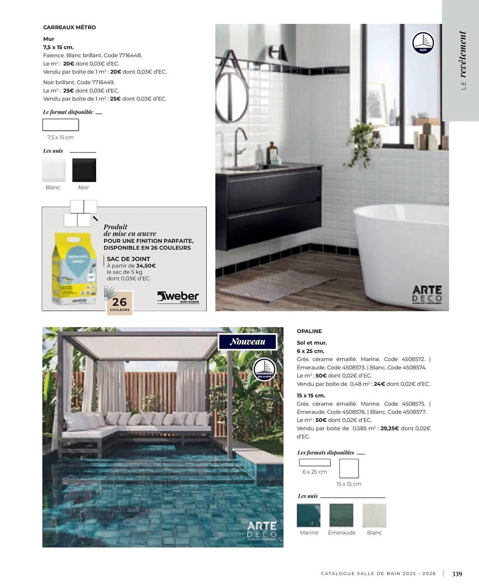 Catalogue Cedeo du 3 juin au 31 décembre 2025 - Catalogue page 339