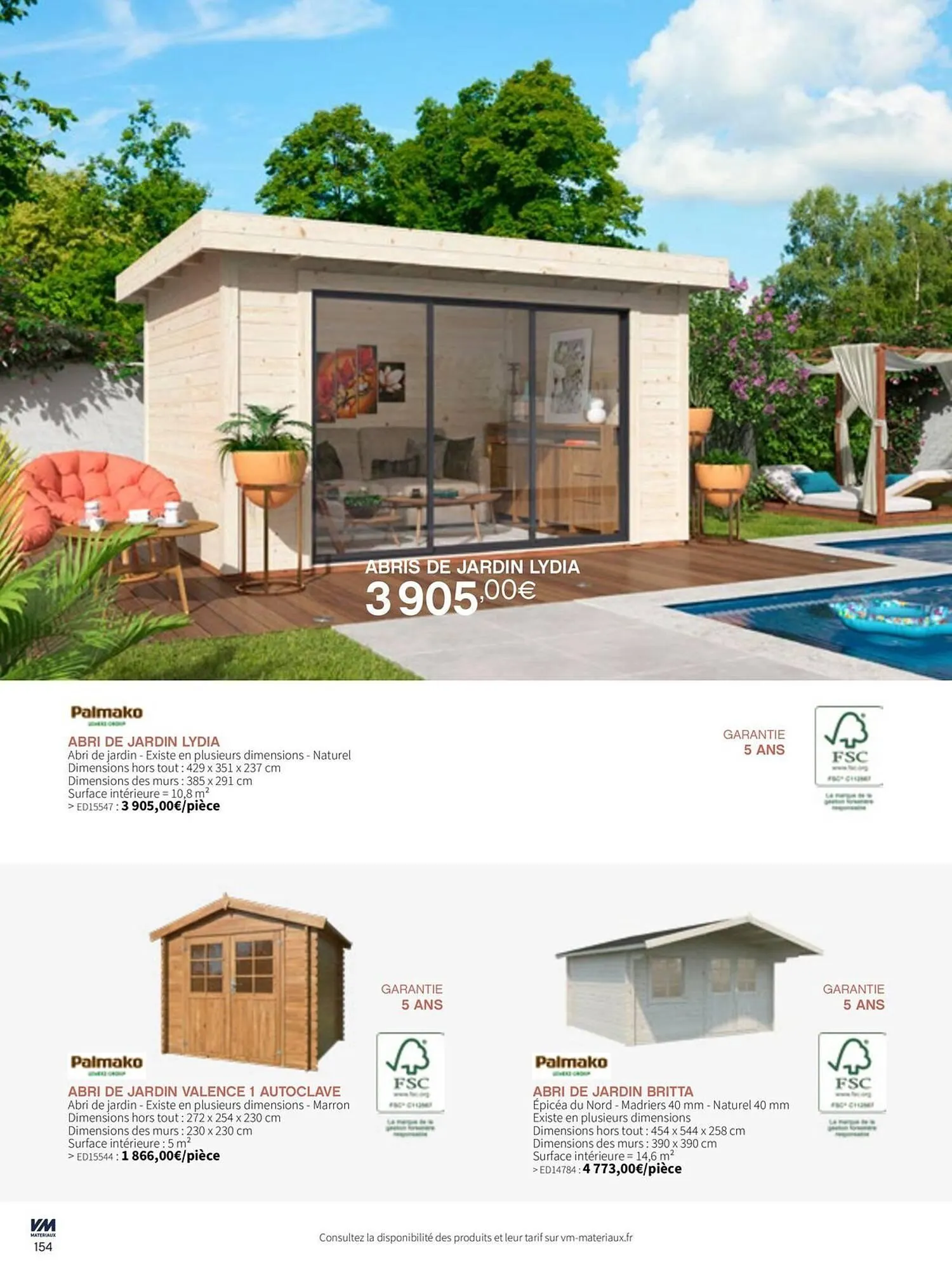 Catalogue VM Matériaux du 11 juin au 30 juin 2026 - Catalogue page 154