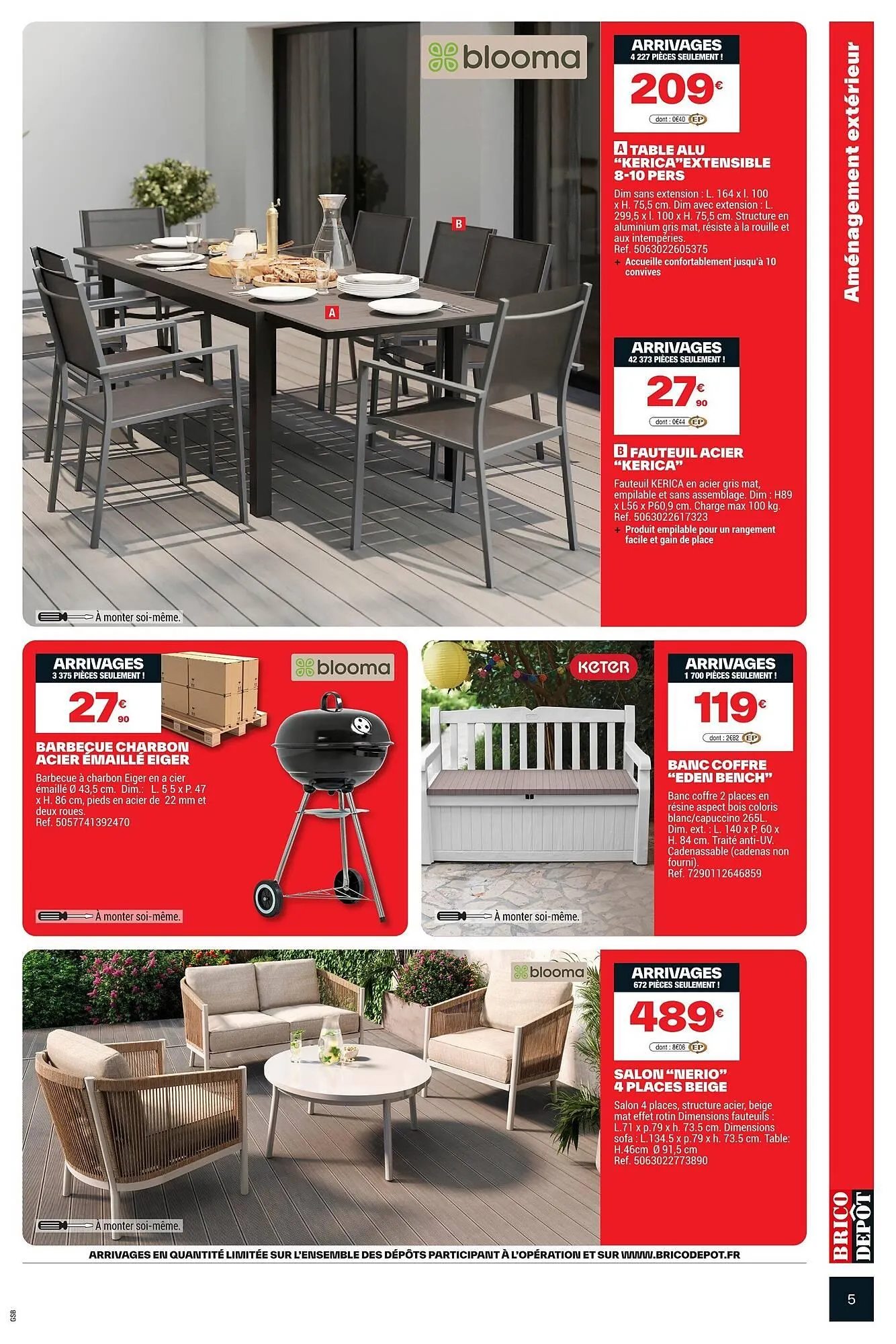 Catalogue Brico Dépôt du 20 mars au 2 avril 2026 - Catalogue page 5