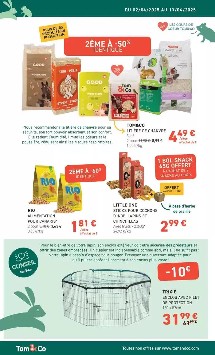 Découvrez nos offres gourmandes sur vos marques préférées du 8 avril au 13 avril 2025 - Catalogue page 6