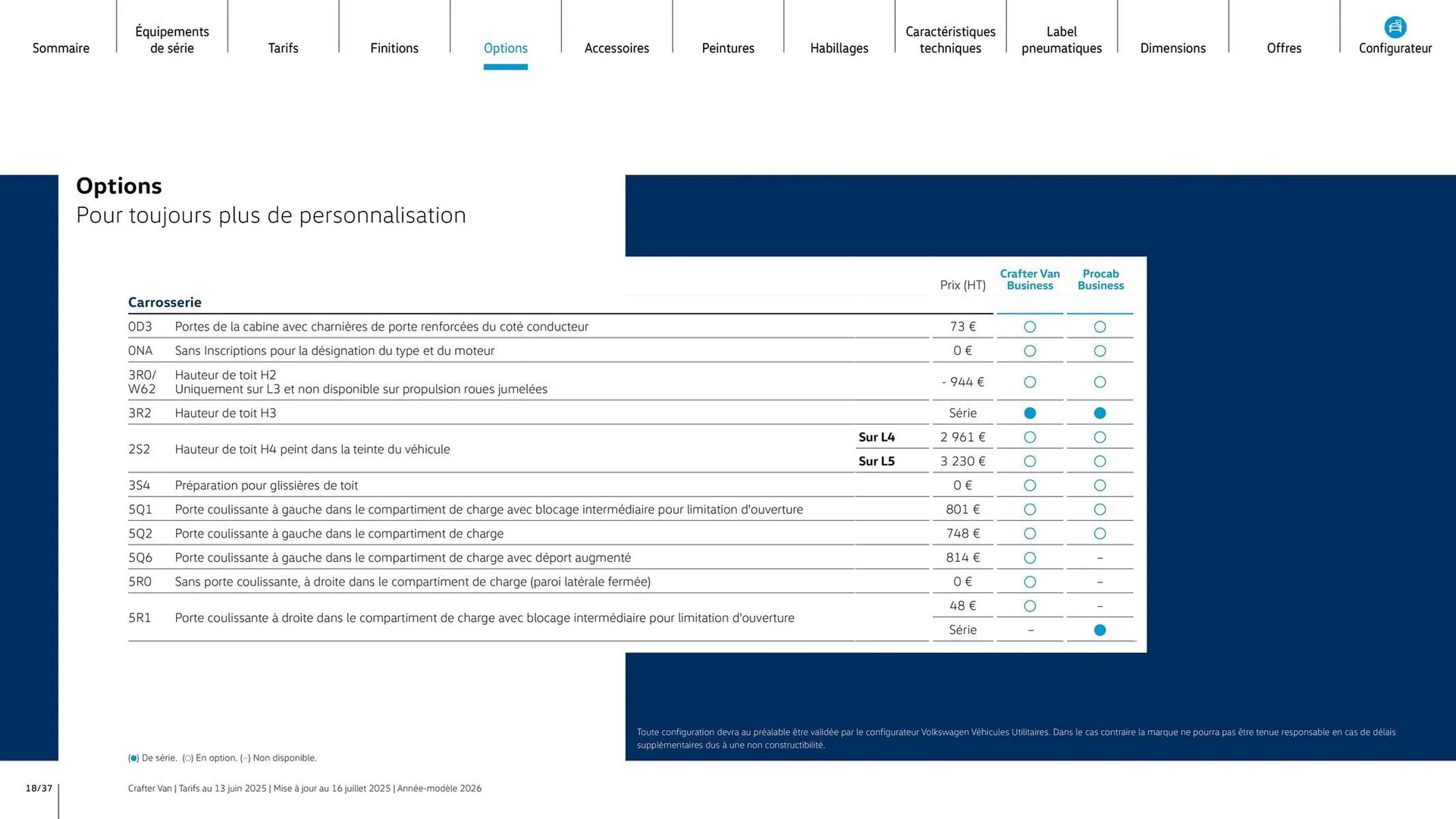 Catalogue Volkswagen du 7 août au 31 mars 2026 - Catalogue page 18