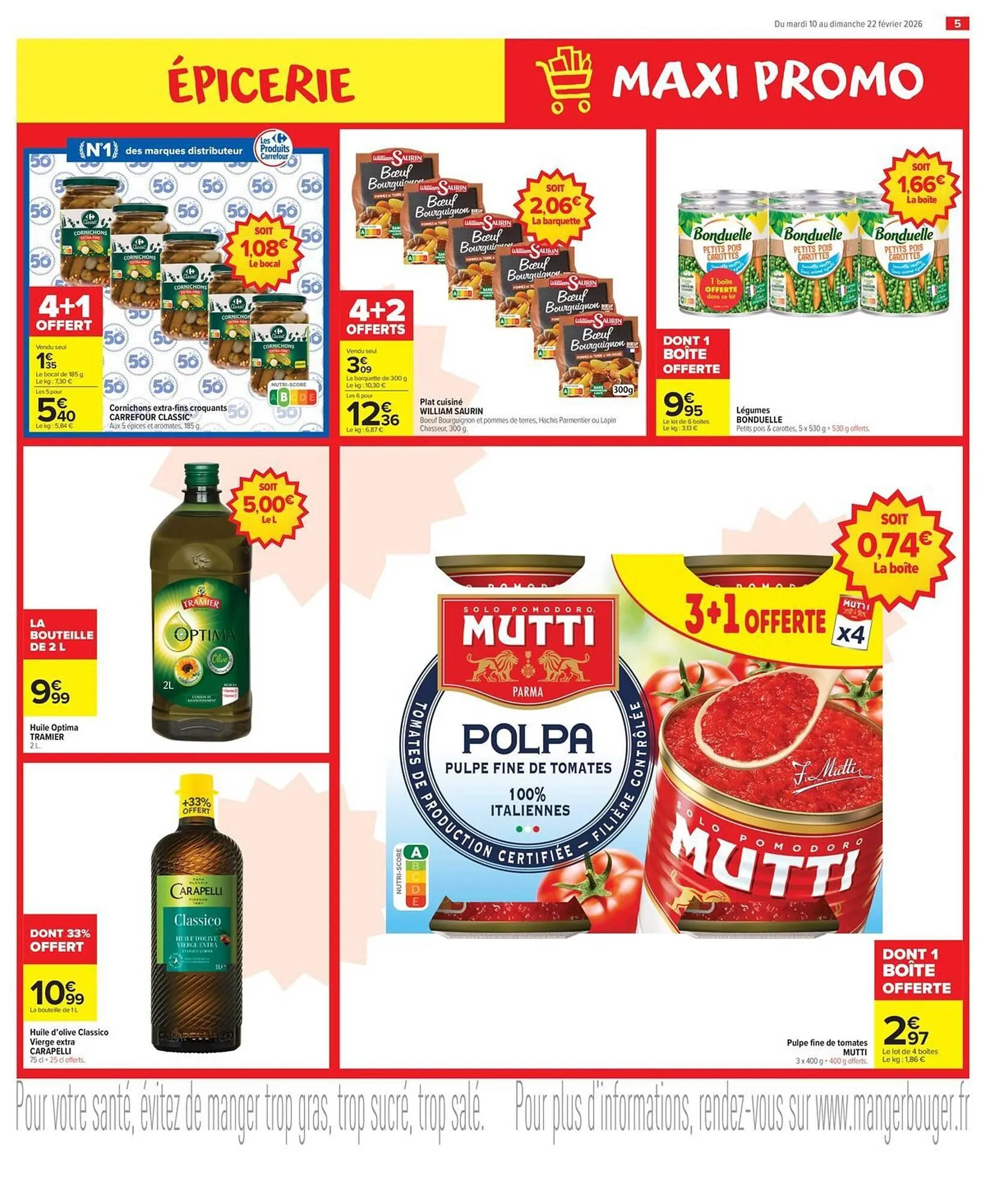 Catalogue Carrefour Market du 10 février au 22 février 2026 - Catalogue page 5