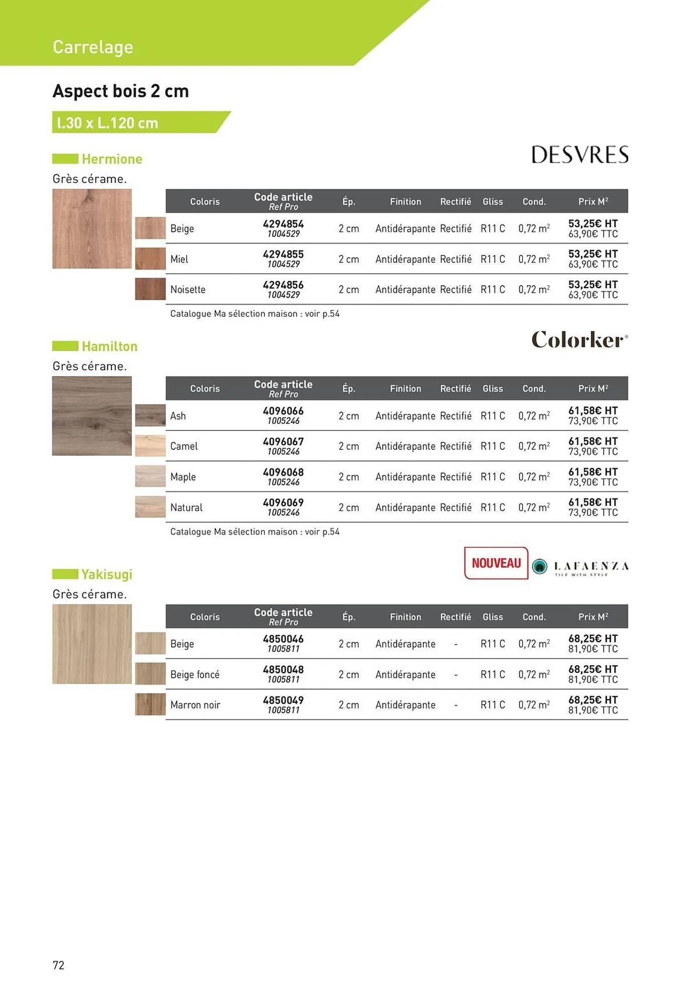 Catalogue Point P du 19 août au 1 janvier 2026 - Catalogue page 72