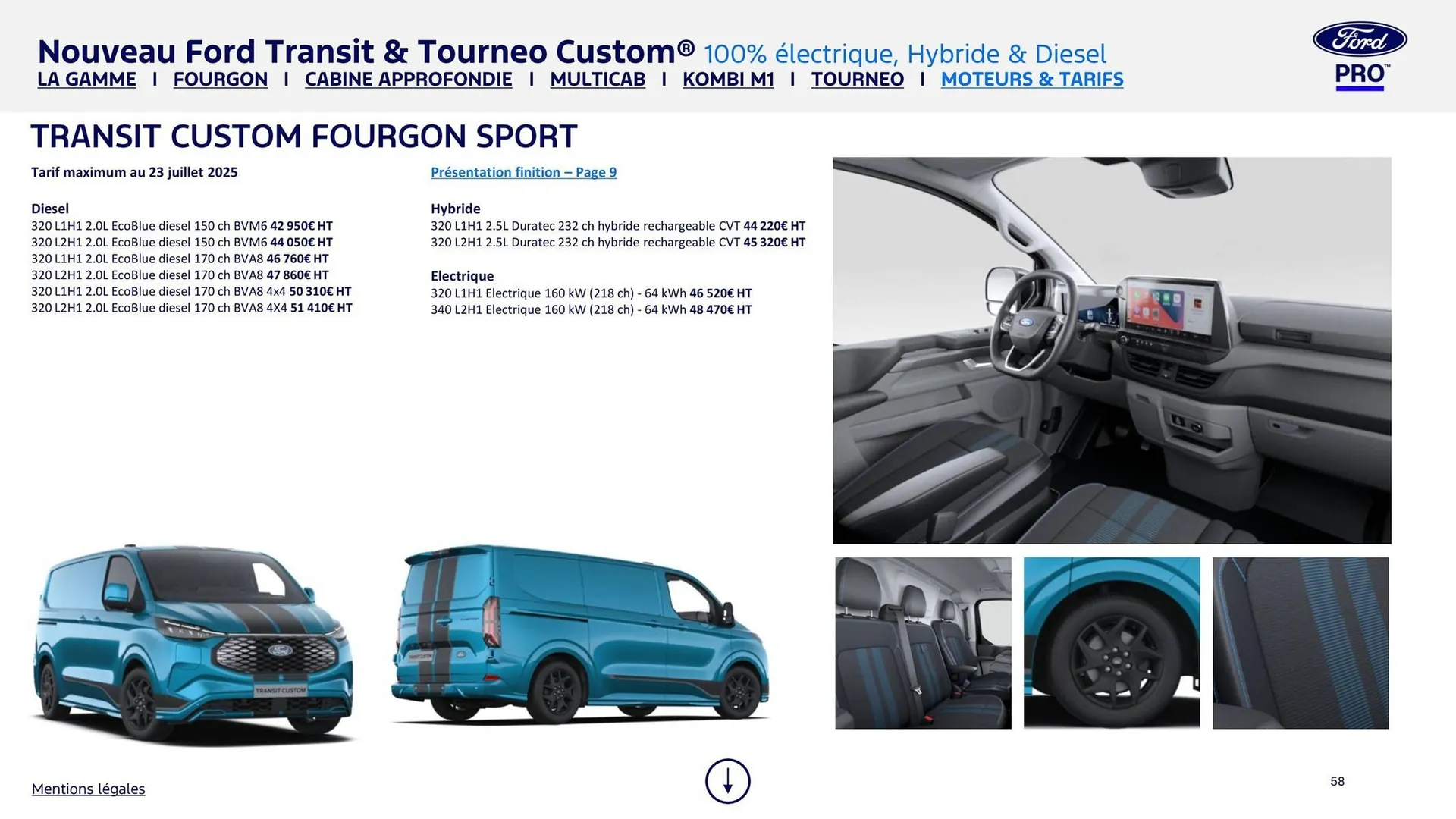 Catalogue Ford du 8 août au 8 août 2026 - Catalogue page 58
