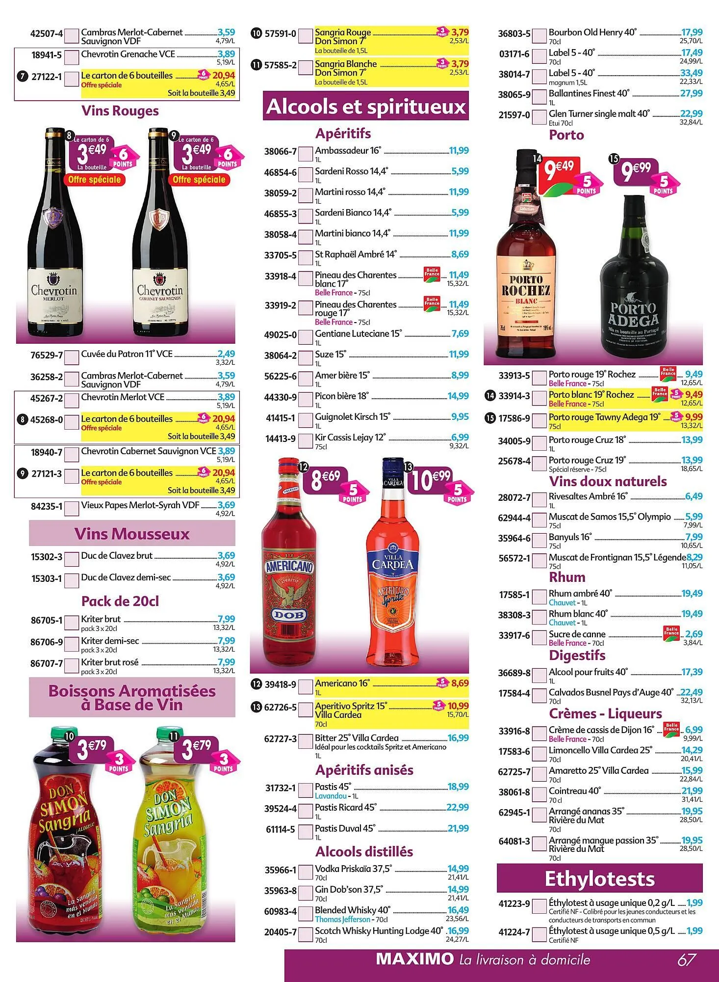 Catalogue Maximo du 5 août au 28 août 2025 - Catalogue page 67