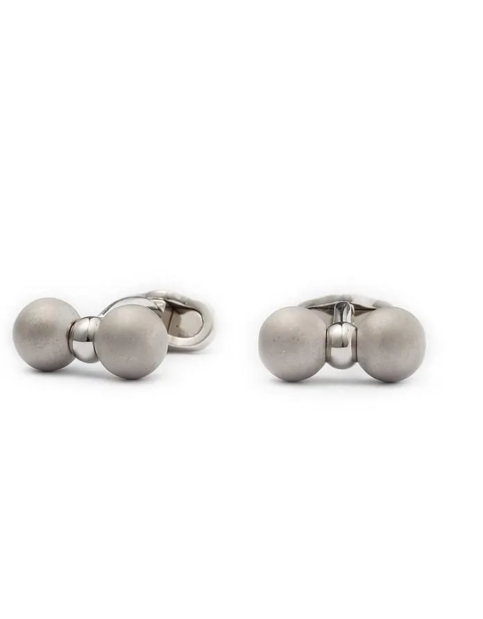 Sfere Brass Men's Cufflinks