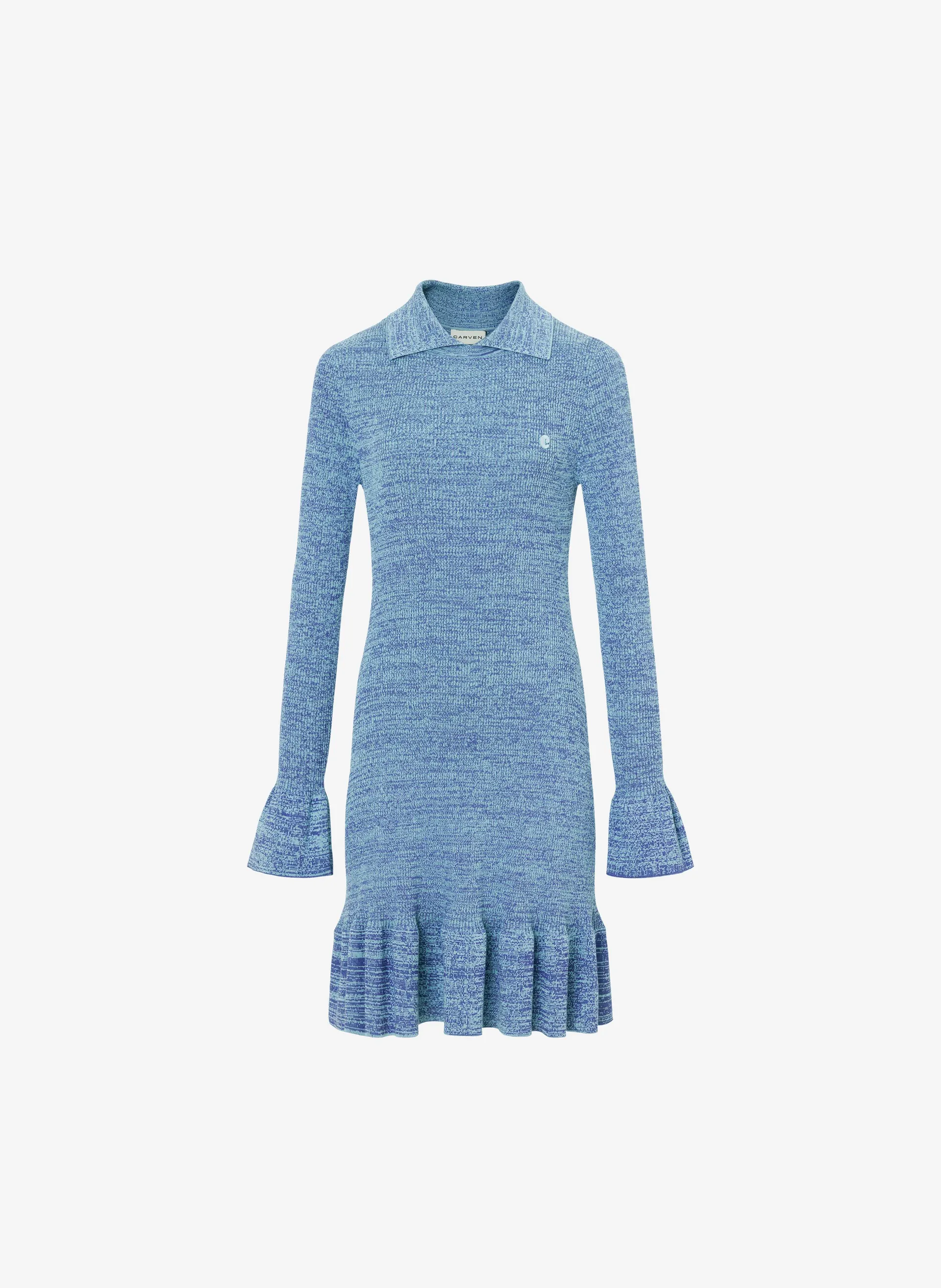 EPONA MIDI DRESS IN BLUE COTTON