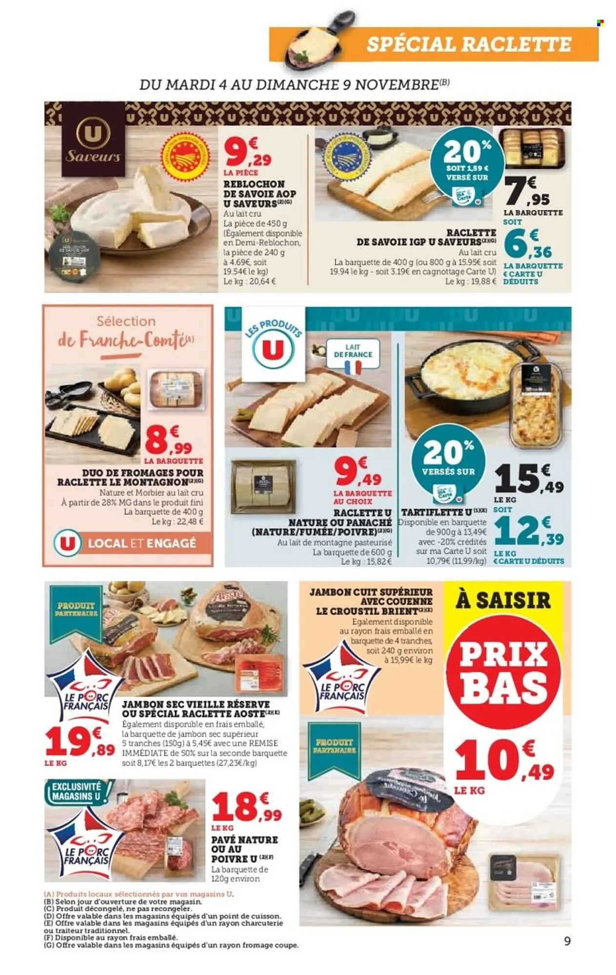 Catalogue U Express du 4 novembre au 16 novembre 2025 - Catalogue page 9