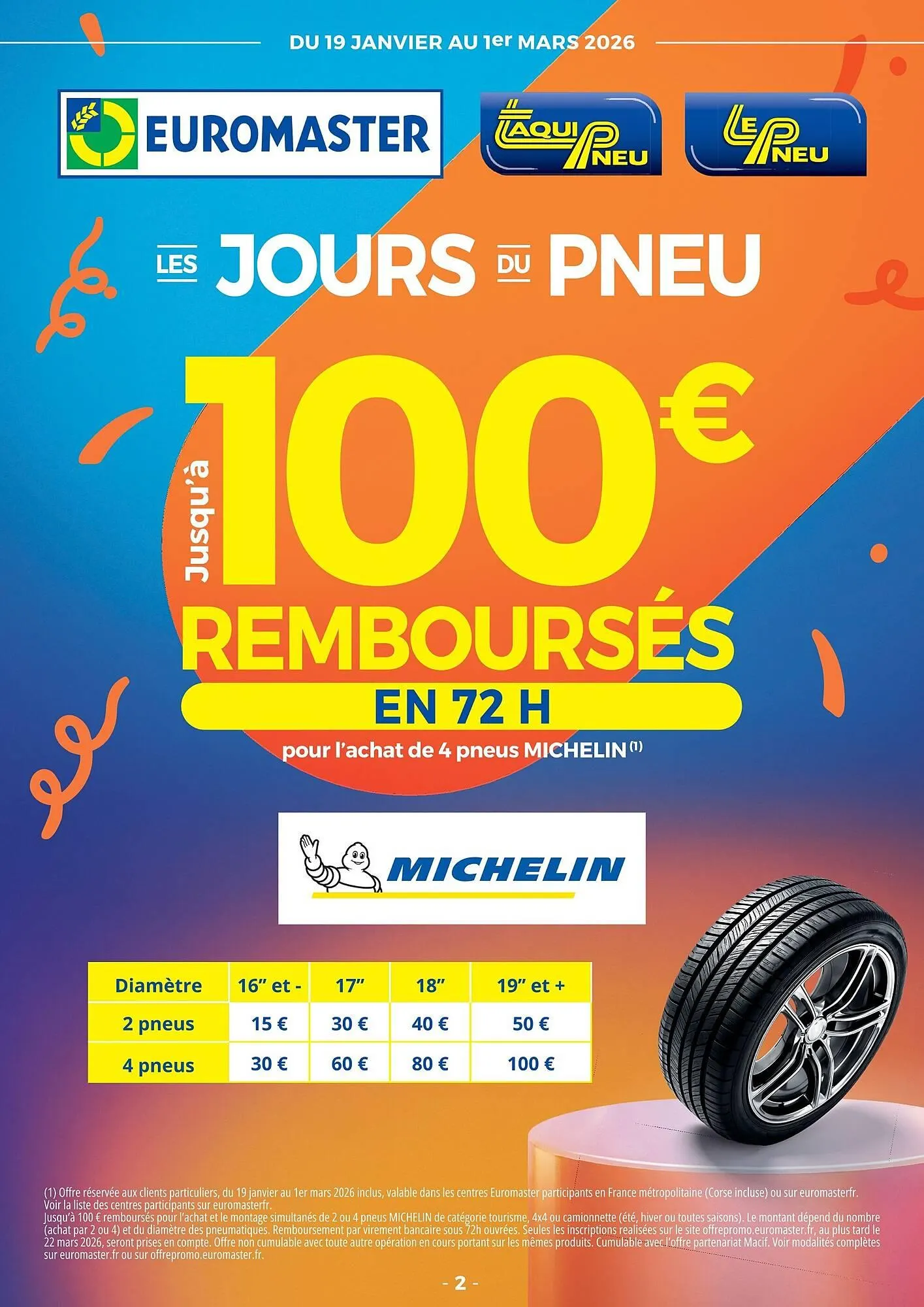Catalogue Euromaster du 9 février au 22 février 2026 - Catalogue page 2