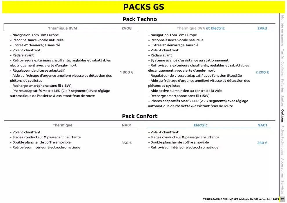 Opel Nouveau Mokka du 3 avril au 3 avril 2026 - Catalogue page 12