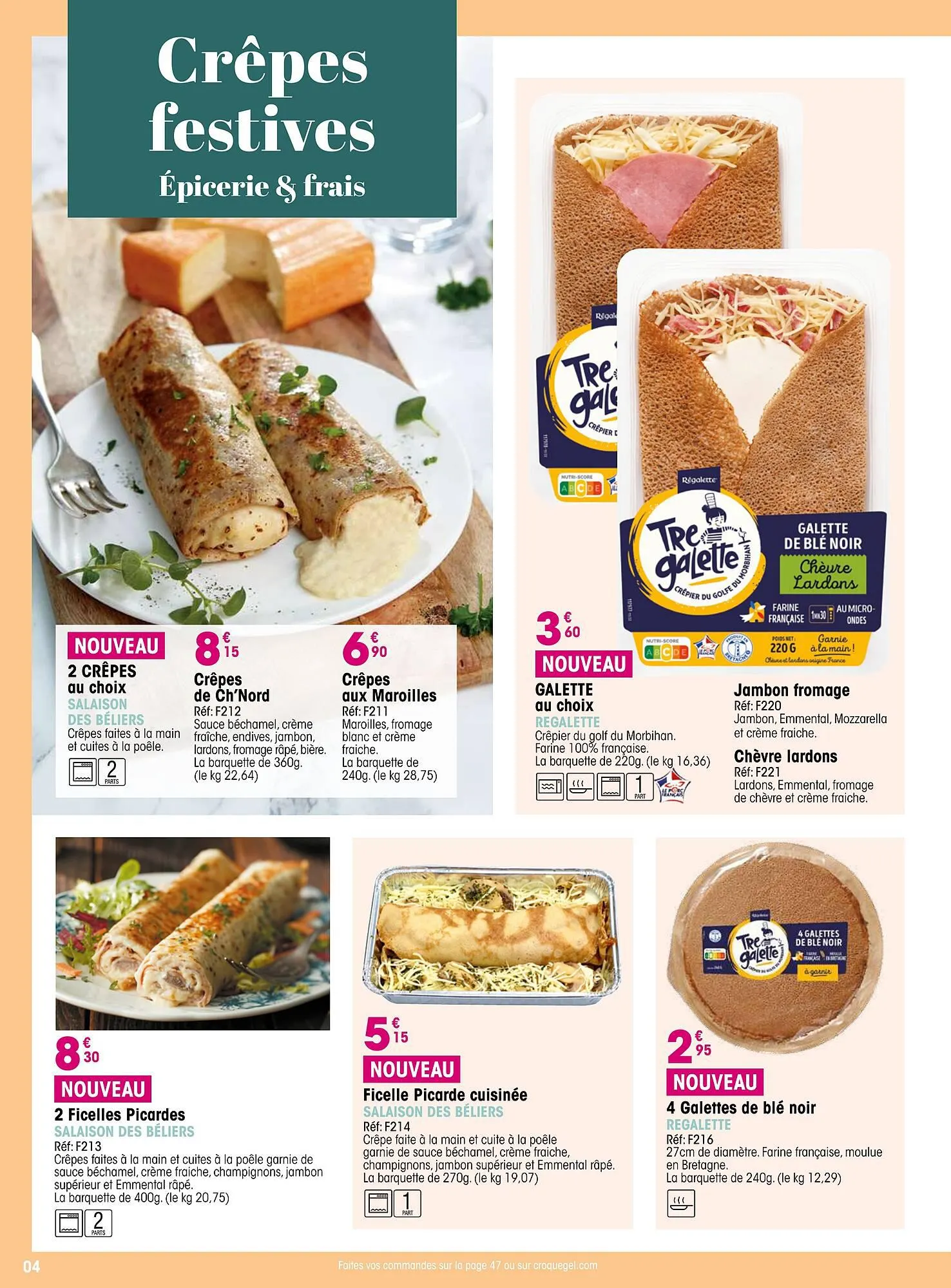 Catalogue Croque Gel du 29 décembre au 28 janvier 2024 - Catalogue page 4
