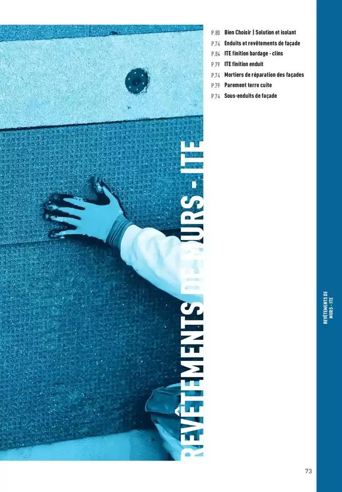 Matériaux 2025 du 1 janvier au 31 décembre 2025 - Catalogue page 73