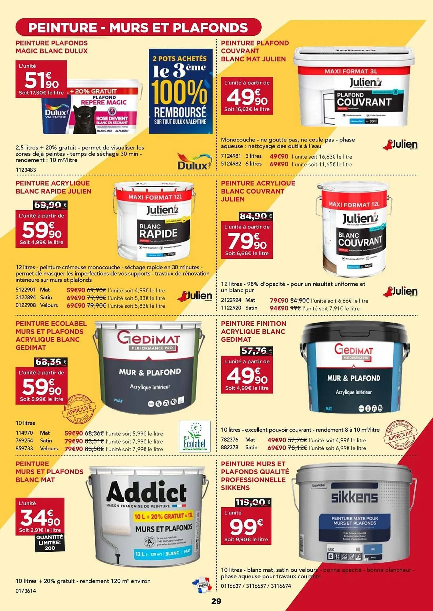 Catalogue Gedimat du 1 juillet au 20 août 2025 - Catalogue page 29