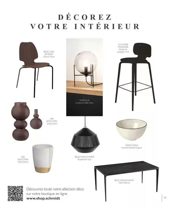 SCHMIDT 2025 du 8 janvier au 31 décembre 2025 - Catalogue page 59