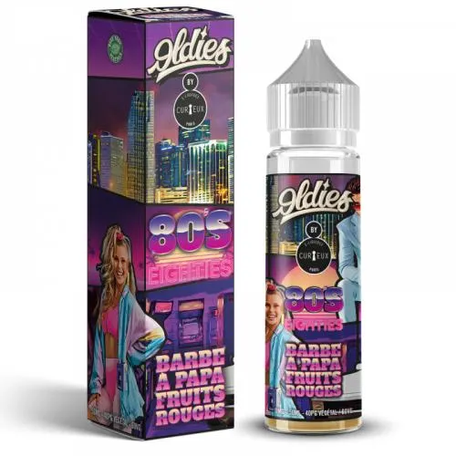 E Liquide 80'S EIGHTIES 50 ml - Curieux Oldies