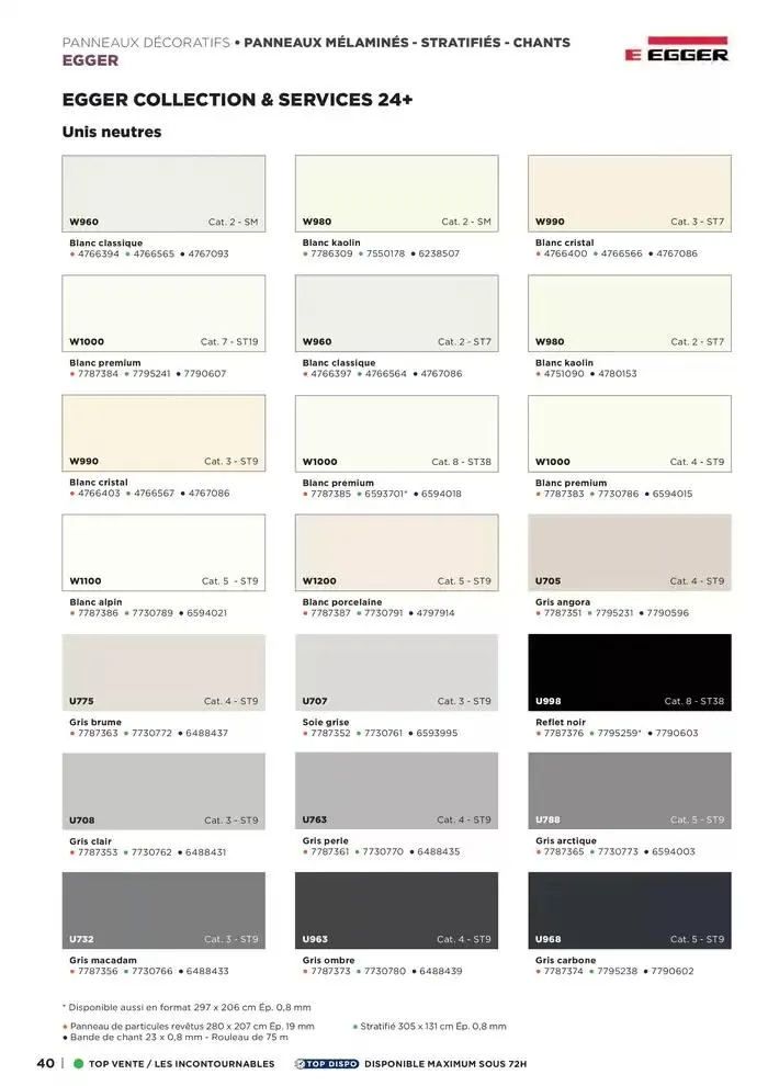 Catalogue 2025 Agenceurs du 25 avril au 31 décembre 2025 - Catalogue page 40