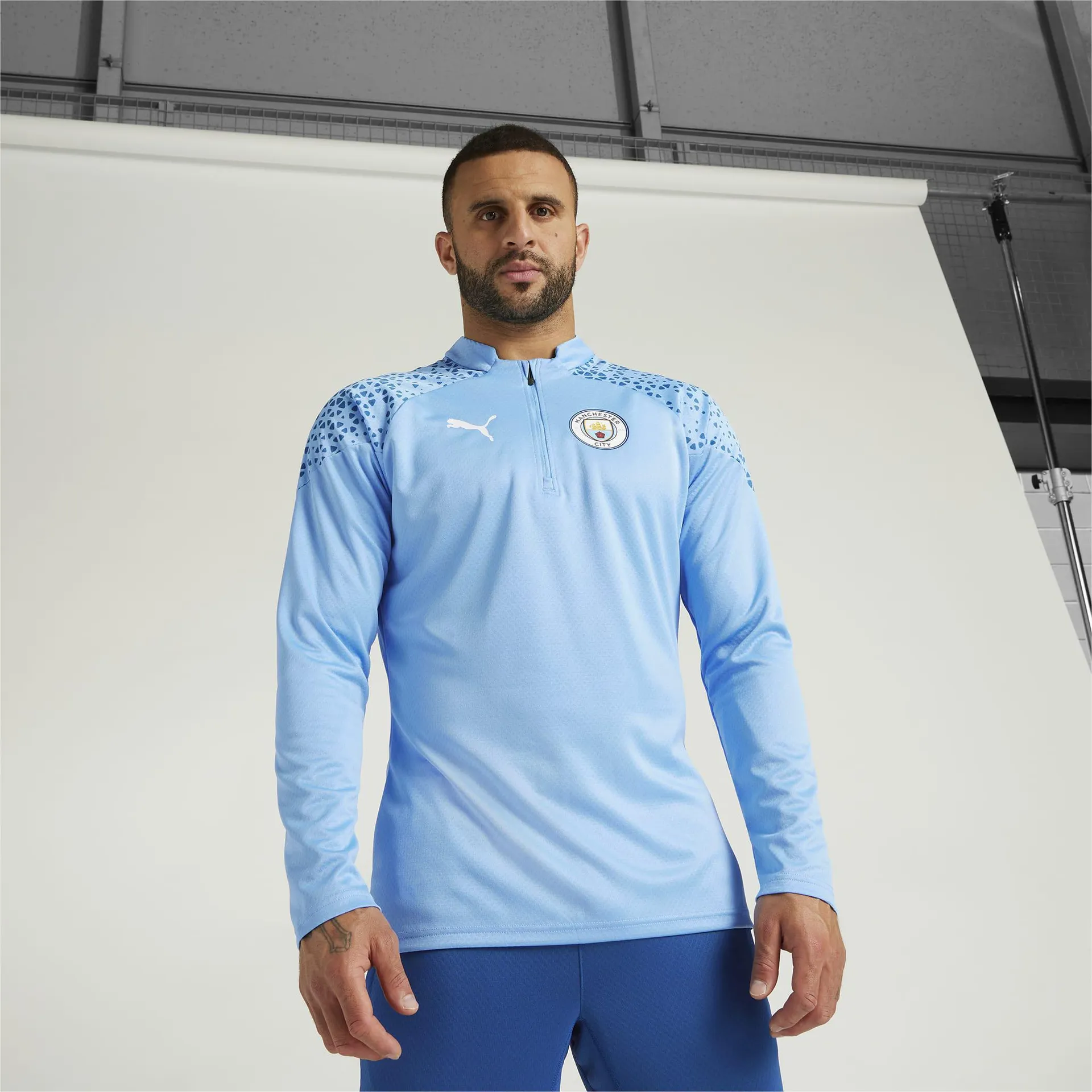 Manchester City Football Quarter-zip