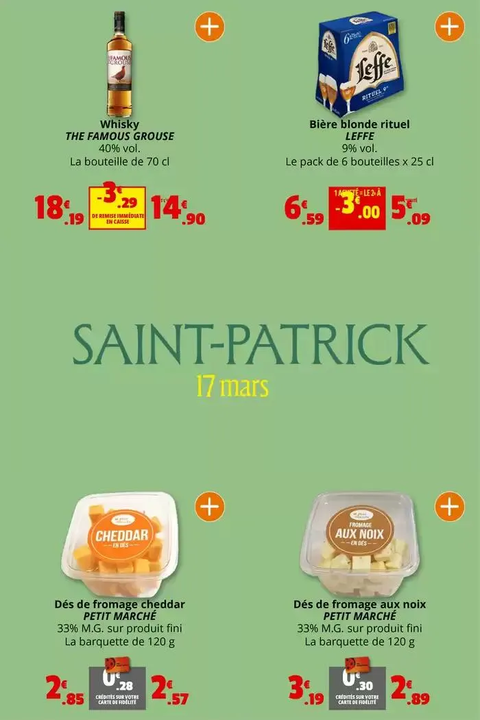 POUR FÊTER LA SAINT-PATRICK du 12 mars au 23 mars 2025 - Catalogue page 4