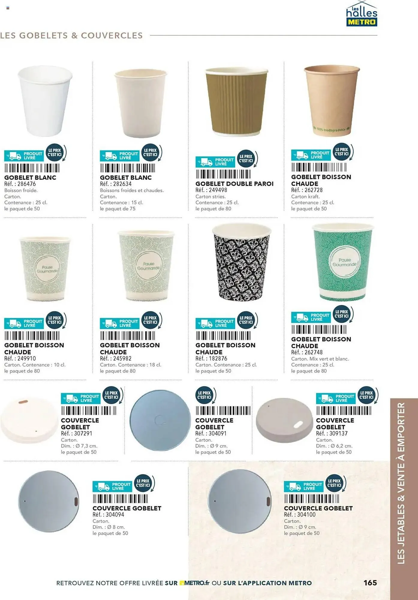 Catalogue METRO du 24 avril au 31 décembre 2025 - Catalogue page 165