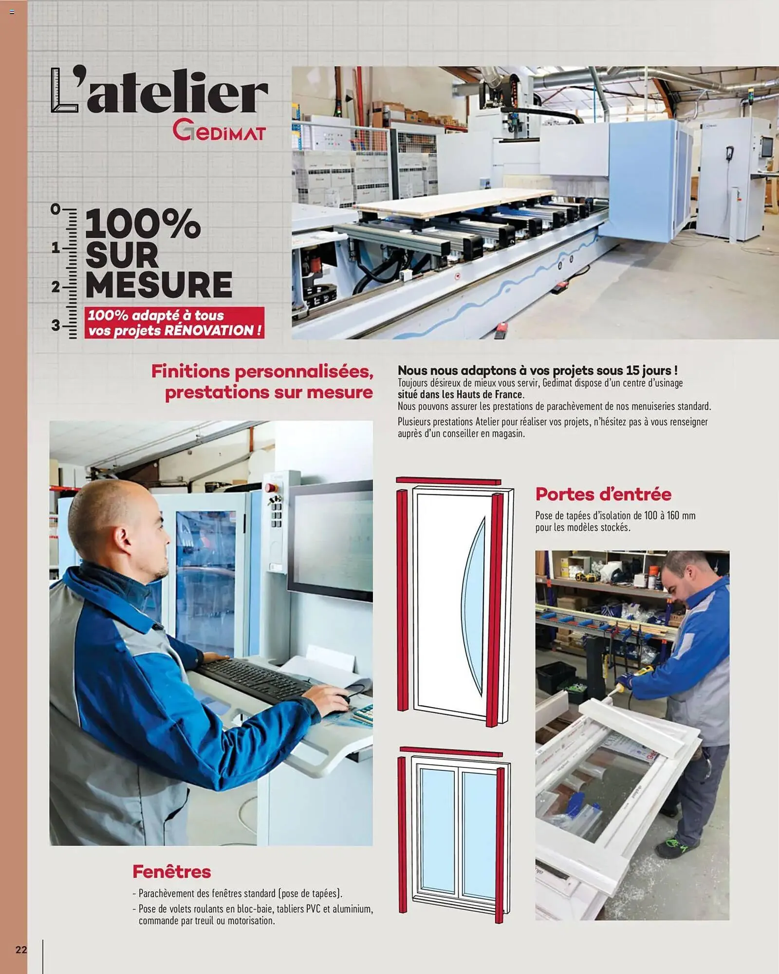 Catalogue Gedimat du 14 avril au 30 avril 2026 - Catalogue page 22