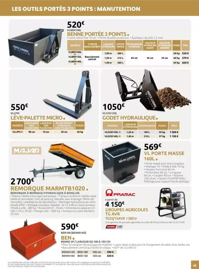 Catalogue 2025 du 5 mars au 31 décembre 2025 - Catalogue page 45