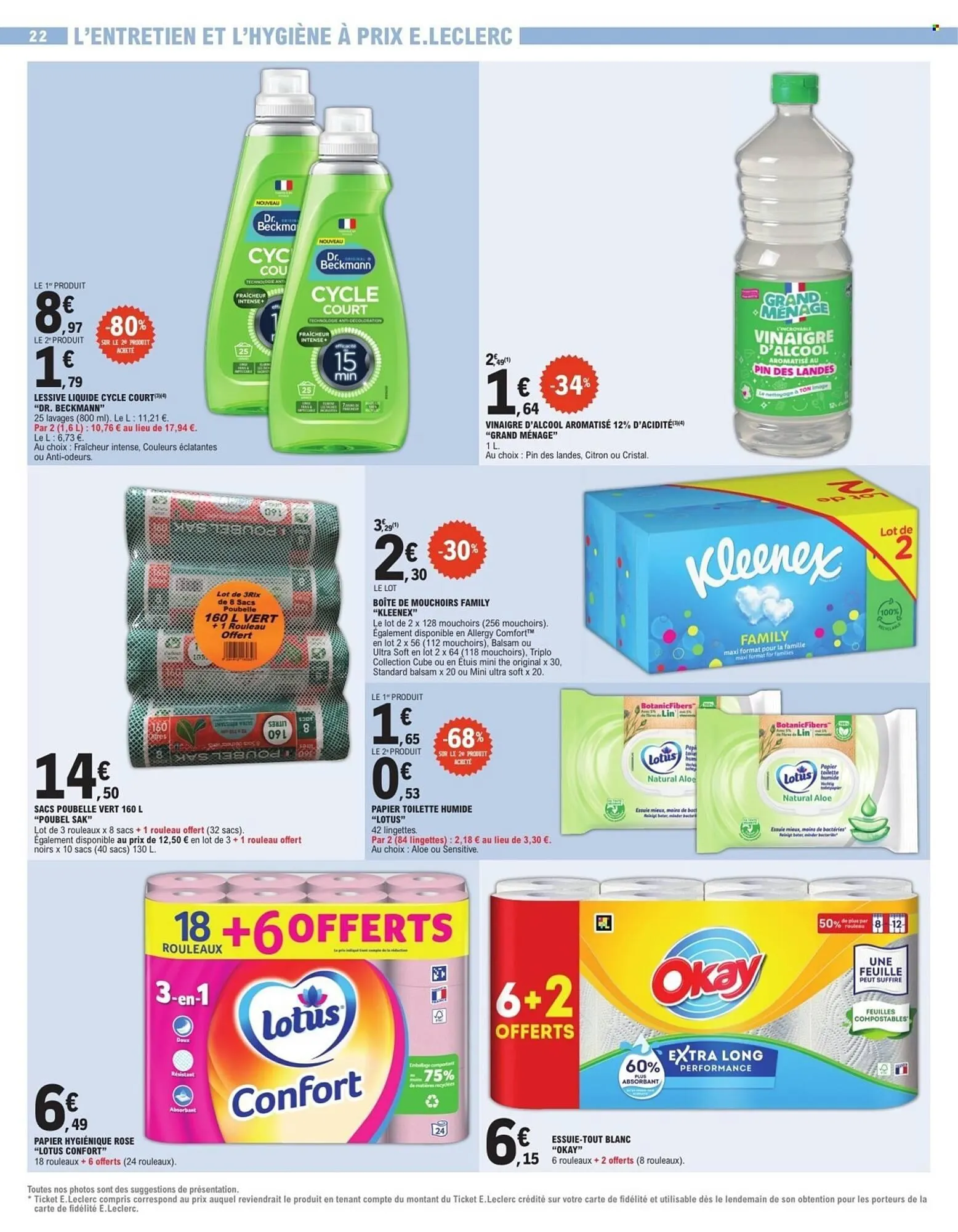 Catalogue E.Leclerc du 17 mars au 28 mars 2026 - Catalogue page 22