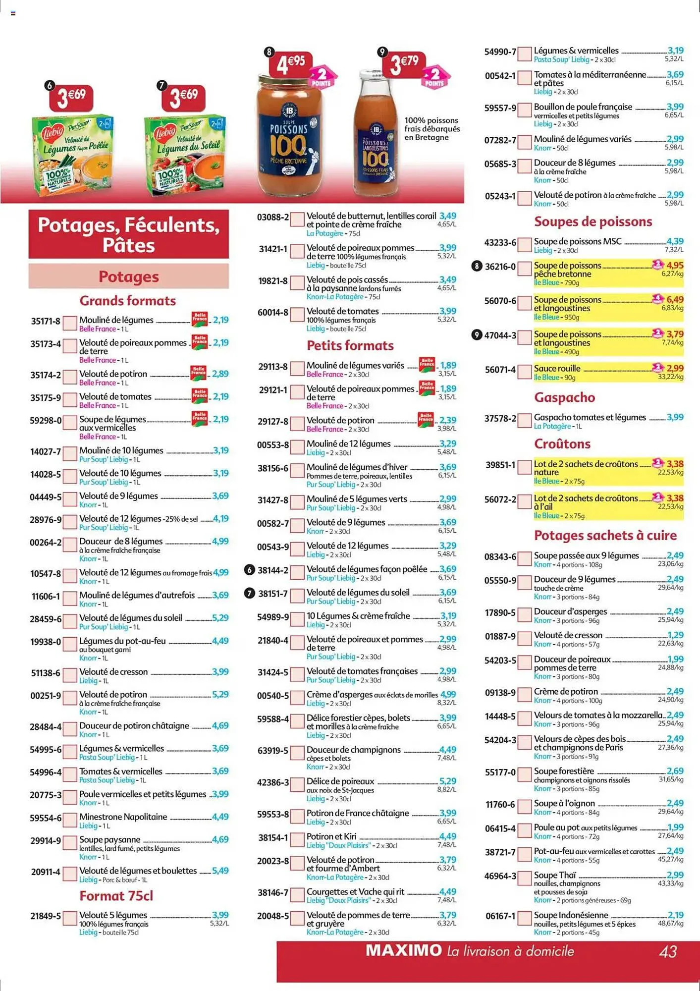 Catalogue Maximo du 7 juillet au 3 août 2025 - Catalogue page 43