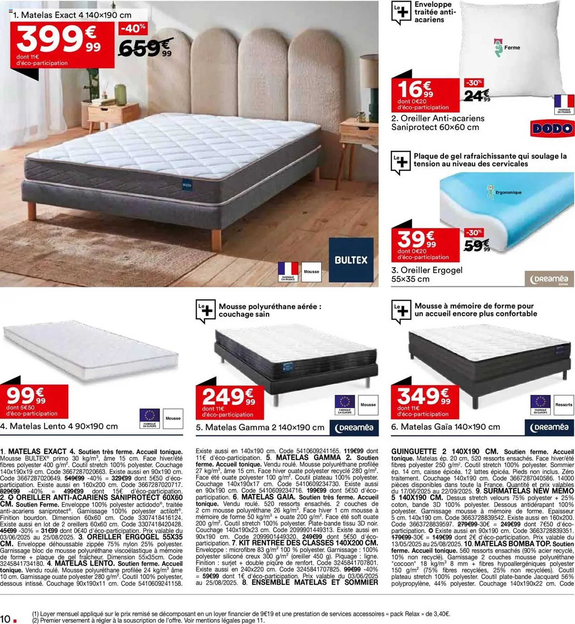 Catalogue BUT du 22 juillet au 25 août 2025 - Catalogue page 10