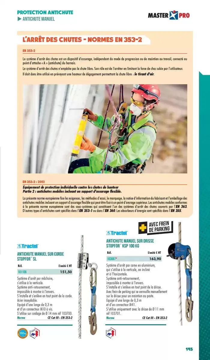 Essentiel Protection 2025 tarifé du 3 mars au 31 décembre 2025 - Catalogue page 147