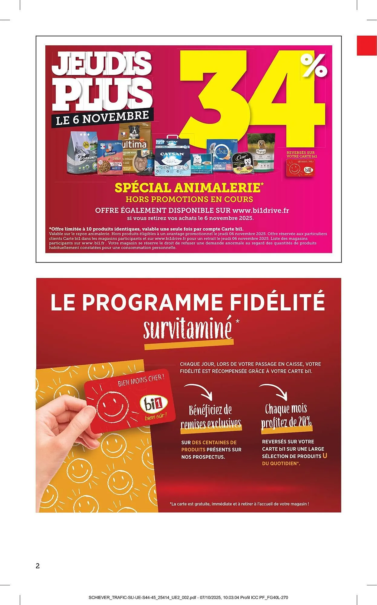 Catalogue Bi1 du 28 octobre au 9 novembre 2025 - Catalogue page 2
