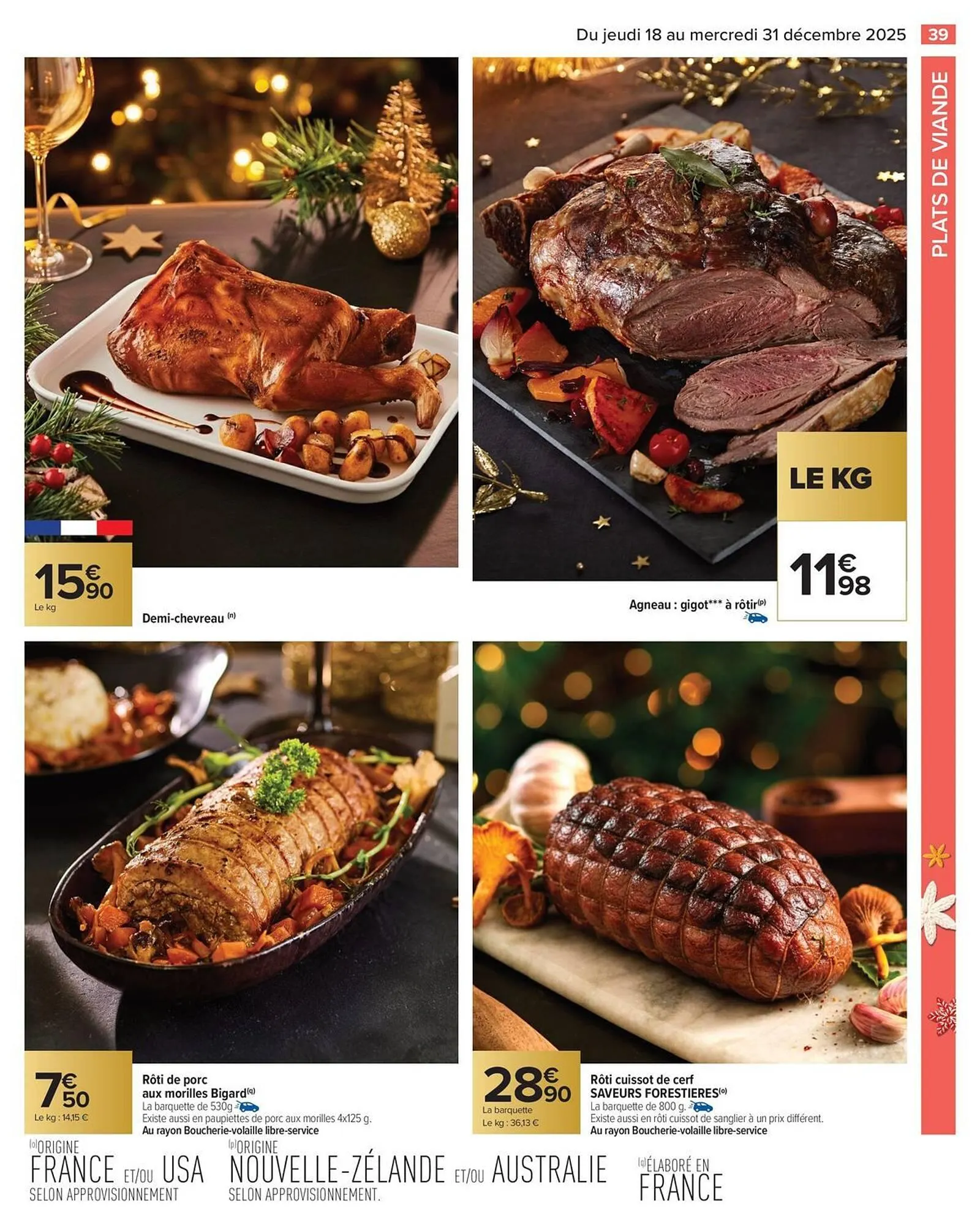 Catalogue Carrefour du 18 décembre au 31 décembre 2025 - Catalogue page 39
