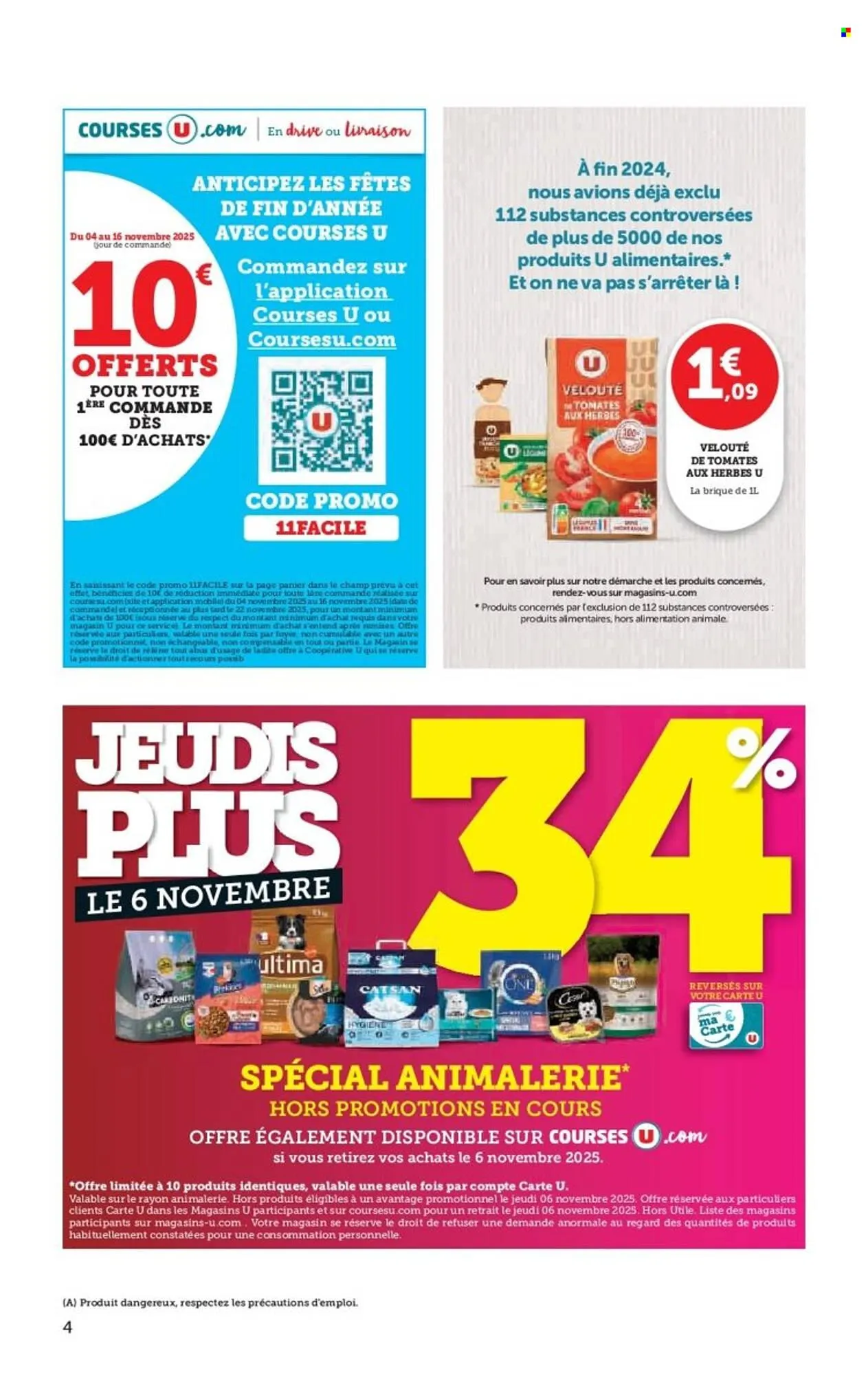 Catalogue Super U du 4 novembre au 16 novembre 2025 - Catalogue page 4