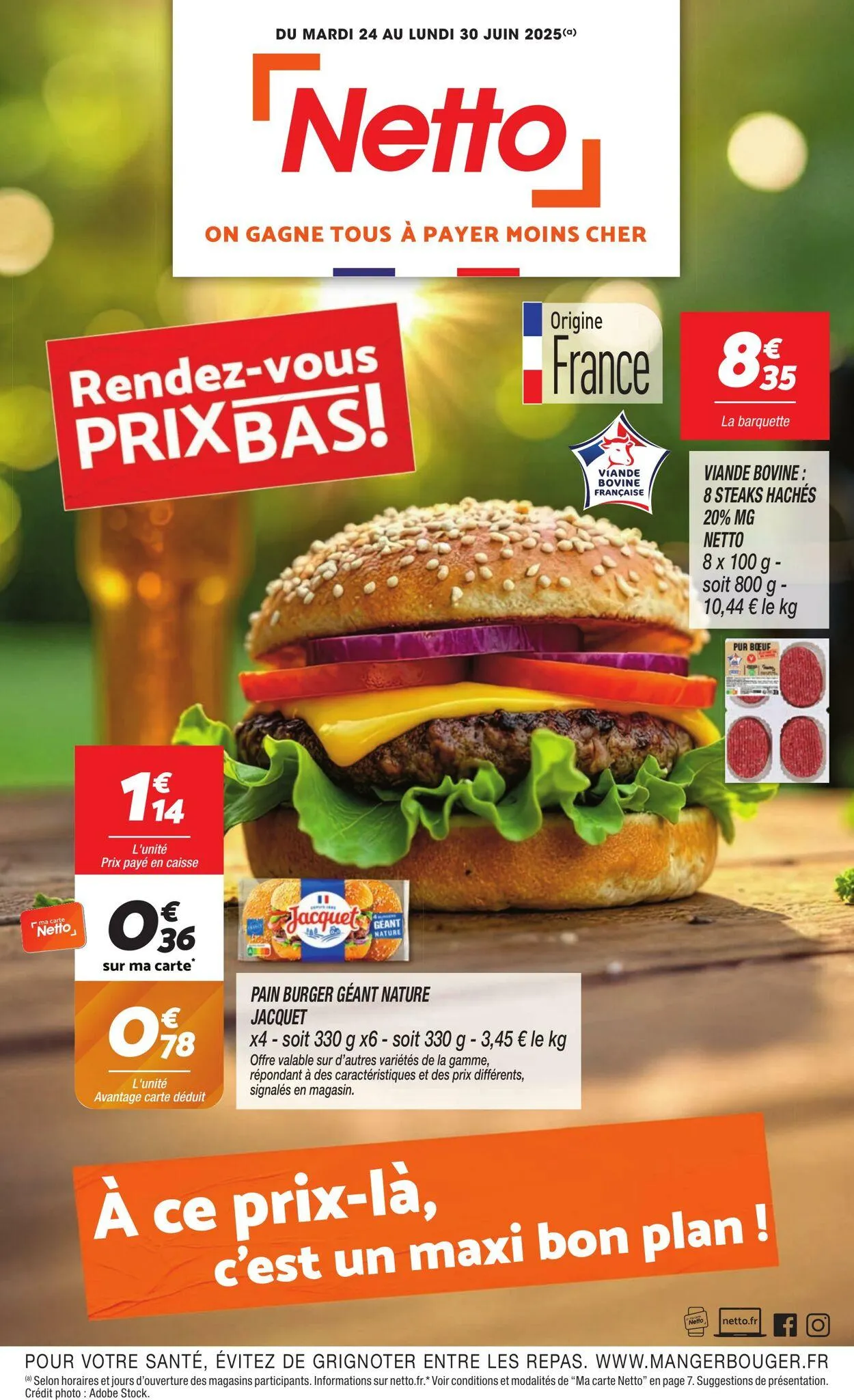 Netto Catalogue actuel du 24 juin au 30 juin 2025 - Catalogue page 1