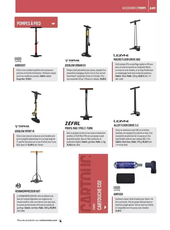 Collection 2025 du 2 mai au 31 décembre 2025 - Catalogue page 249