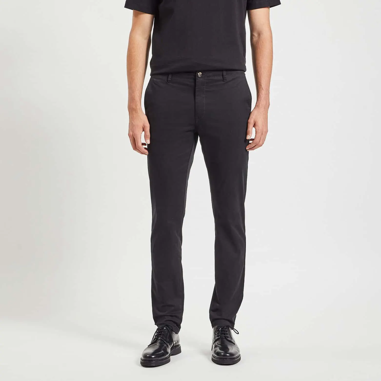 Pantalon chino slim "le parfait by JULES" - Noir