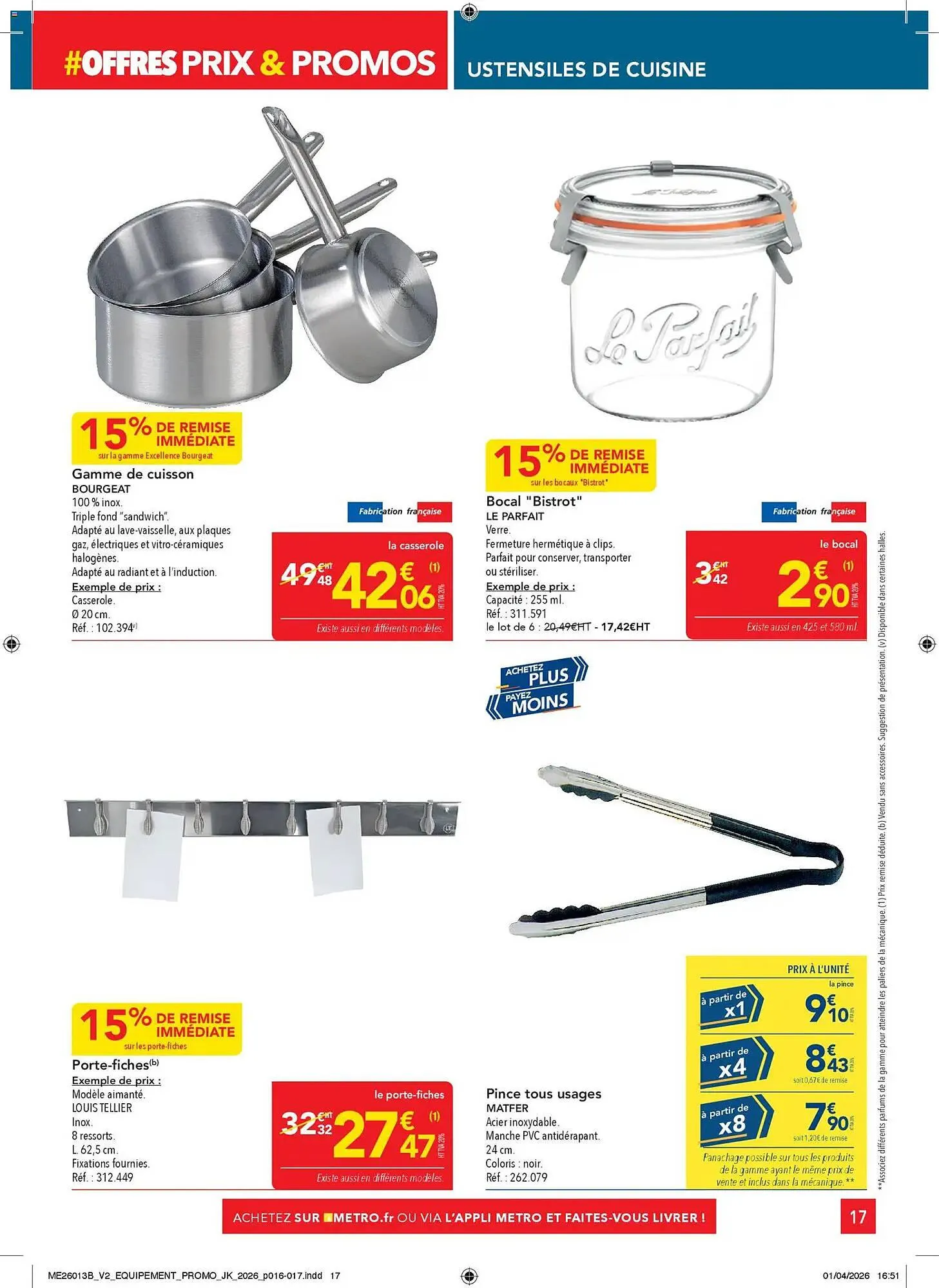 Catalogue METRO du 23 avril au 20 mai 2026 - Catalogue page 17